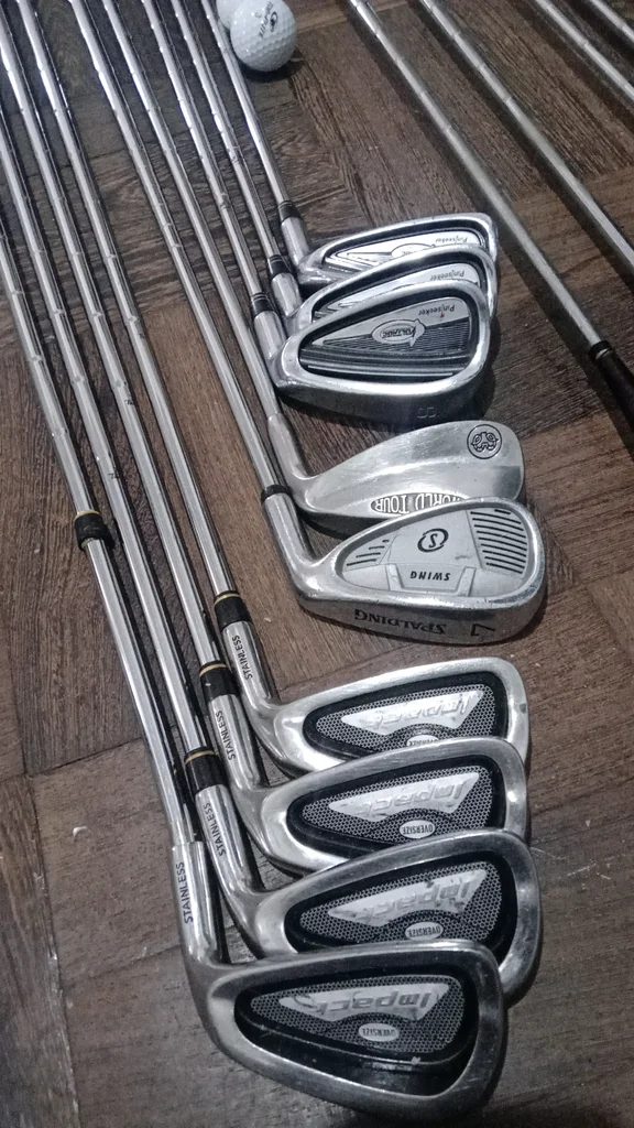 Golf Clubs and Carry Bag complete with Stand