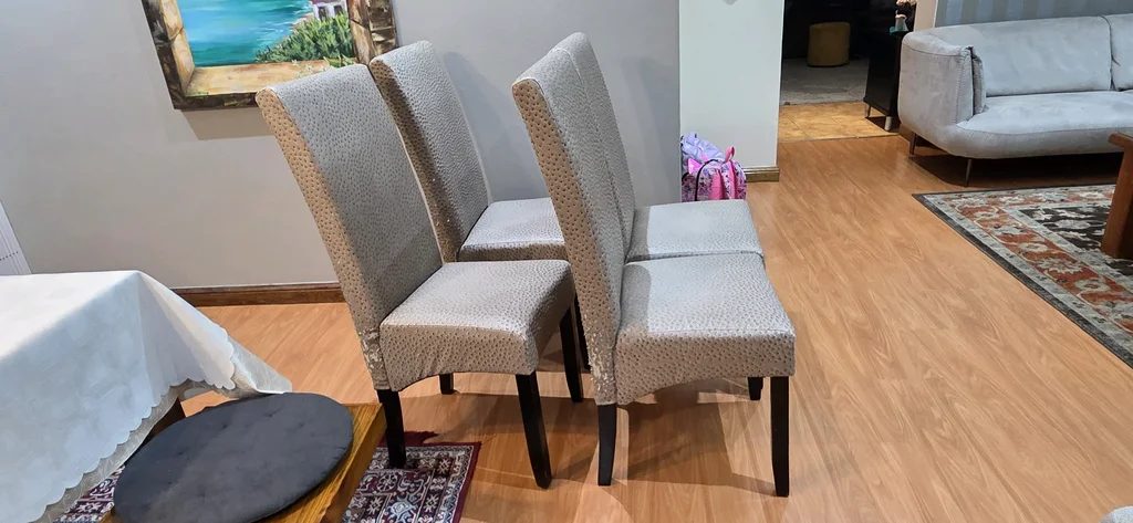 Dining Room Chairs – Leather Upholstered (Set of 4)